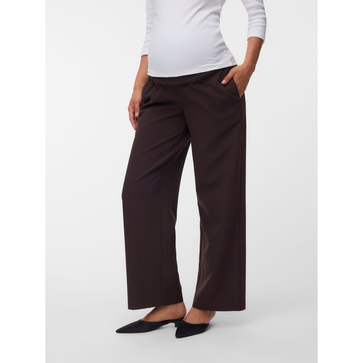 Pantalon marron - chocolate torte 1, VERO MODA
