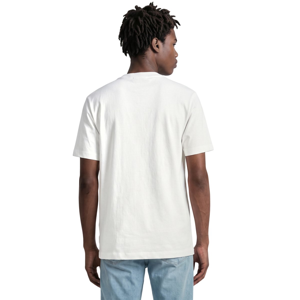 T-shirt ample en jersey de coton bio épais blanc, MARC O’POLO DENIM