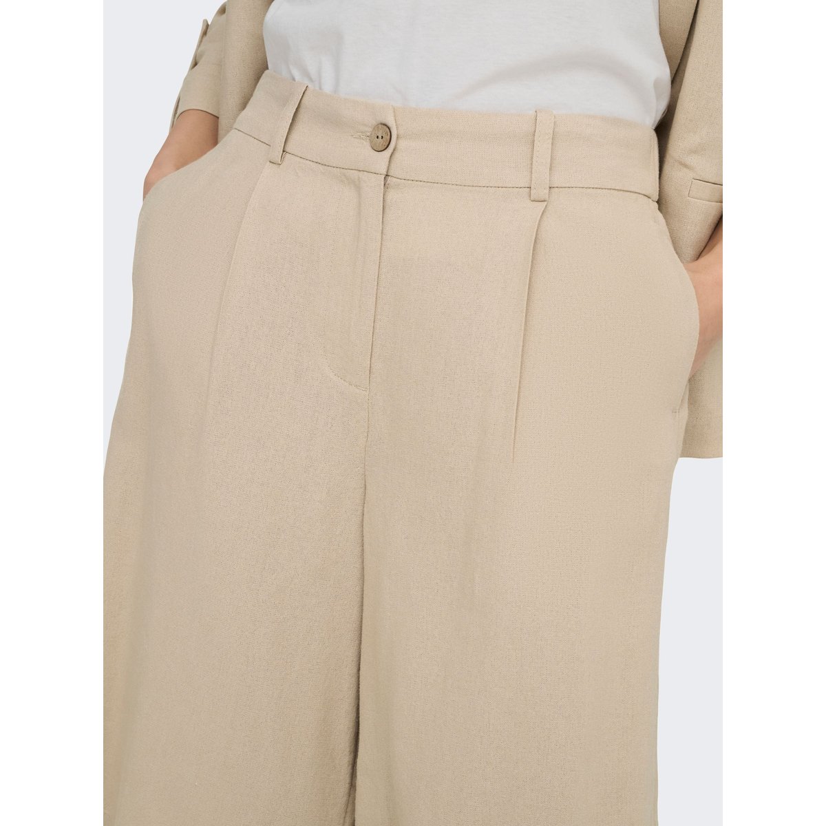 Short oxford tan, ONLY