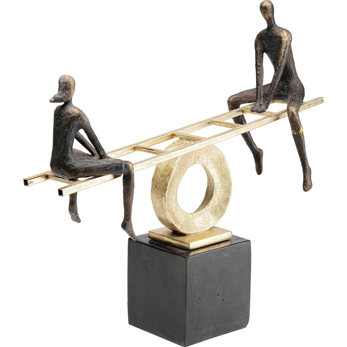 Déco personnages balancier or, KARE DESIGN