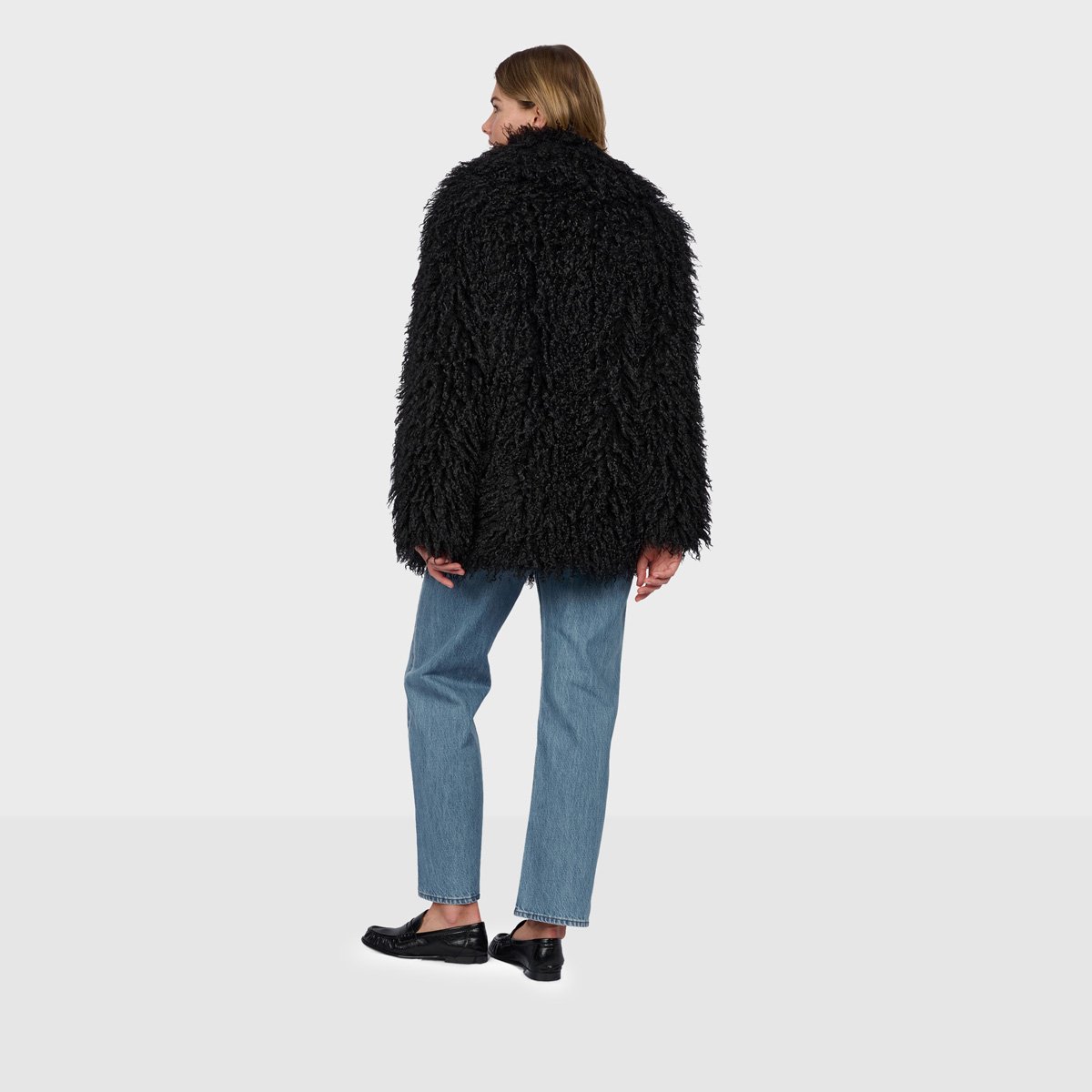 Veste à coupe ample KIWI noir, OAKWOOD