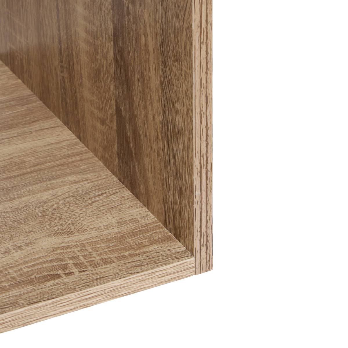 Étagère 2 cases en bois et métal MIX'N MODUL beige, 5FIVE SIMPLY SMART