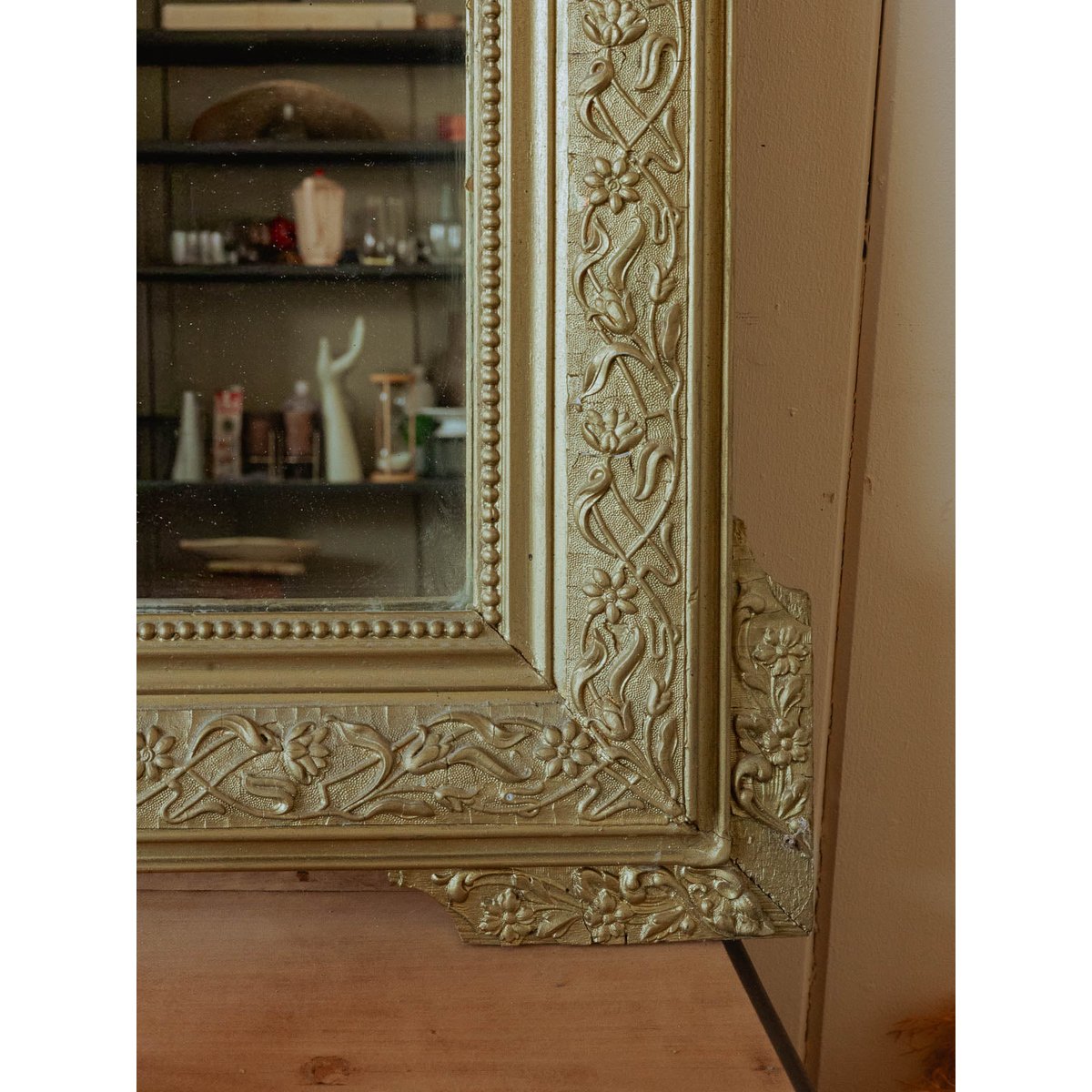 Miroir style classique doré Georges N°1282 - Bon état doré, DEBONGOUT