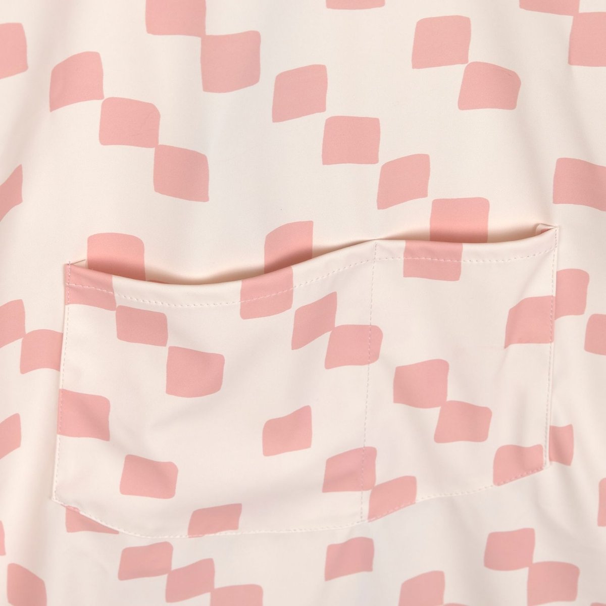 Tablier manches longues rose, violet, LASSIG