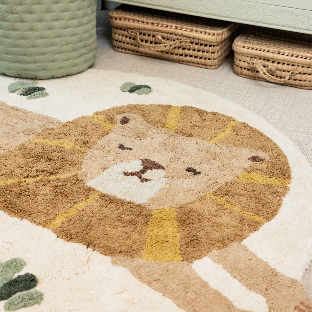 Tapis blanc, beige, marron, LITTLE DUTCH