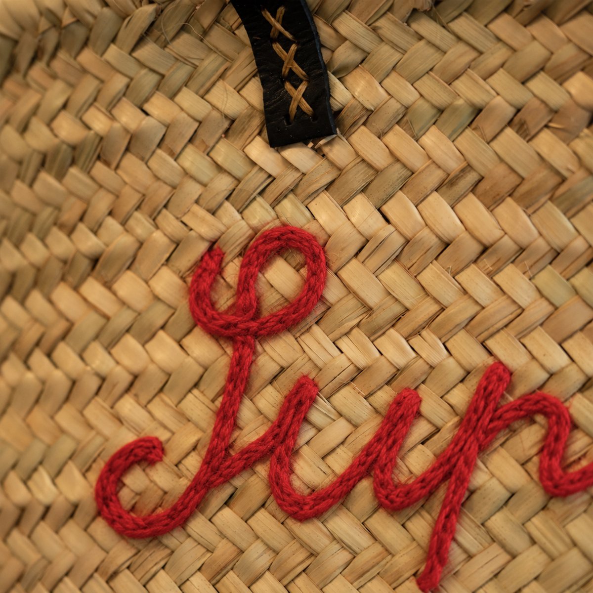 Panier SUPER MAITRESSE - LOJI rouge, HOME MAISON
