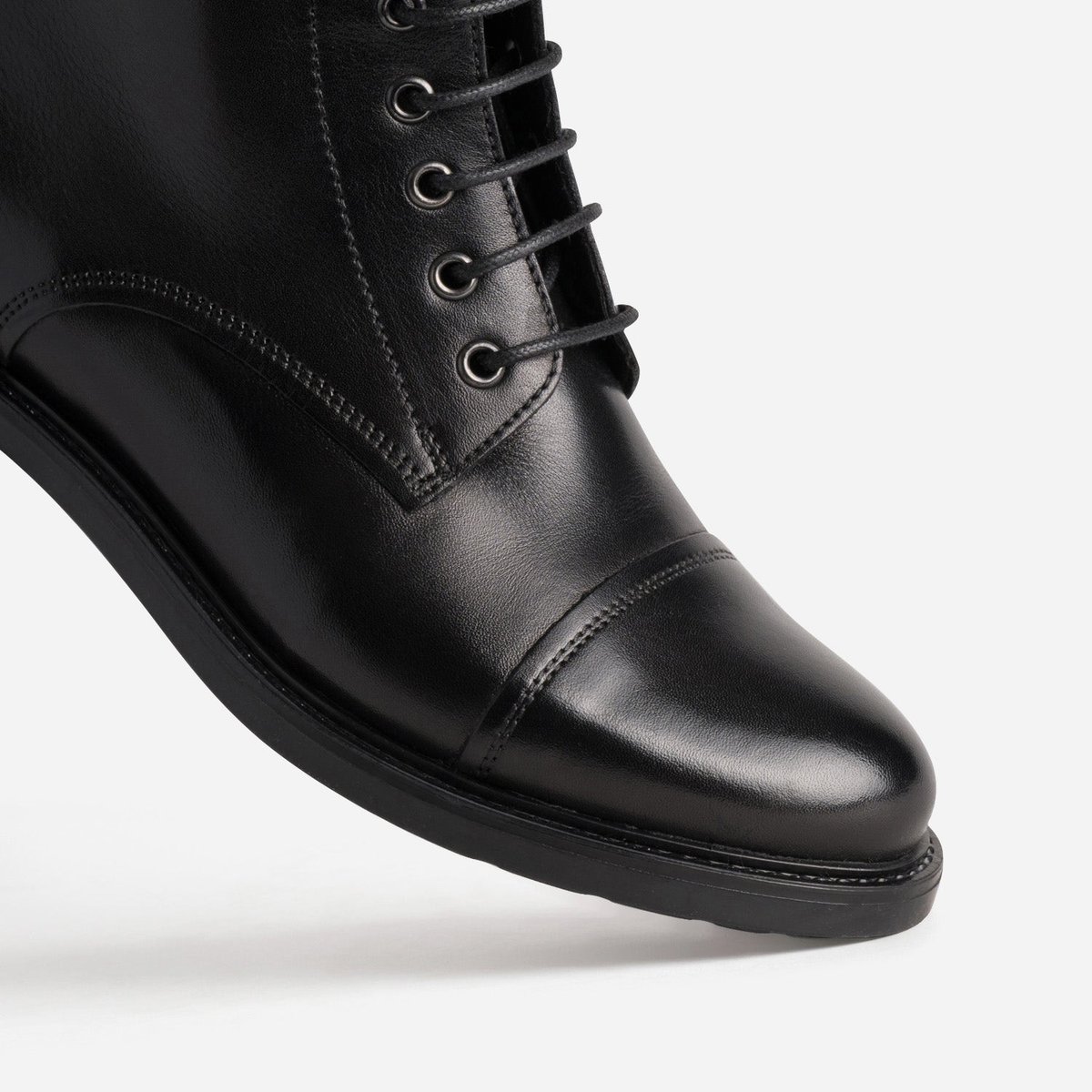 Boots en cuir LEONORE noir, ERAM