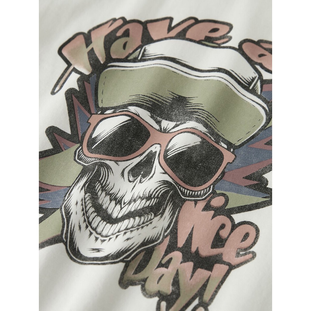 T-shirt met korte mouwen wit, NAME IT