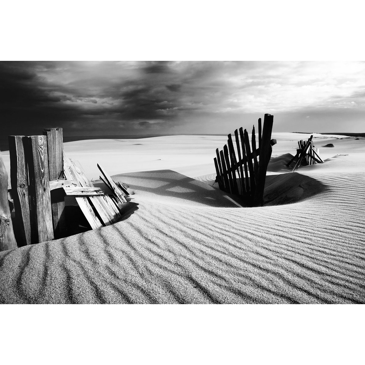 Tableau dunes tableau alu dibond, HEXOA