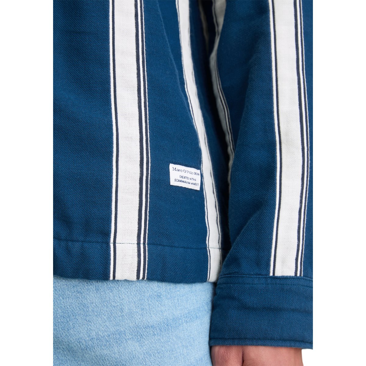 Survêtement avec des bandes verticales bleu moyen, MARC O’POLO DENIM