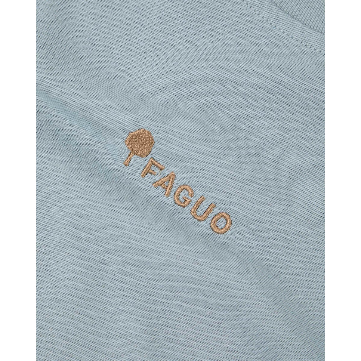 T-shirt YELLOWSTONE bleu grisé, FAGUO