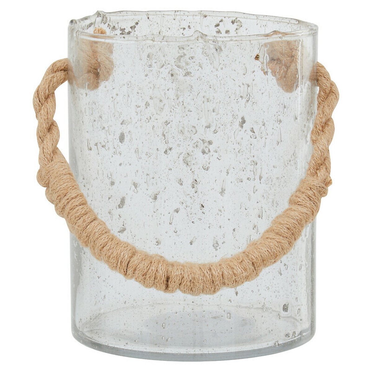 Medium Rope Glass Lantern brown , ÉDITÉ