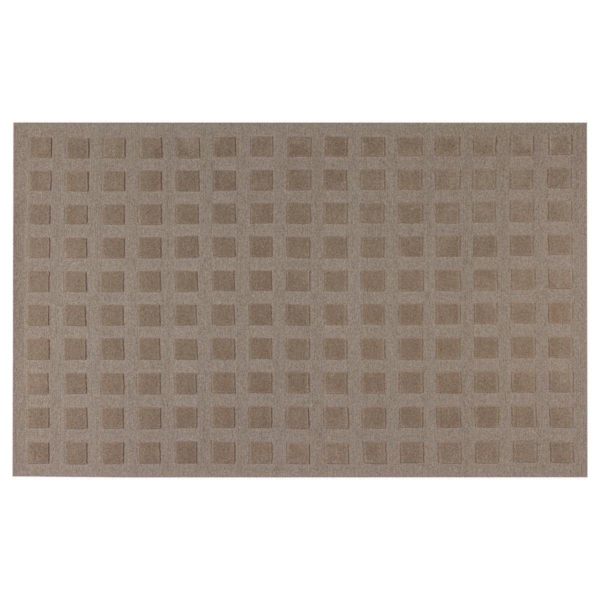 Tapis en coton VEYA sable, WOOOD