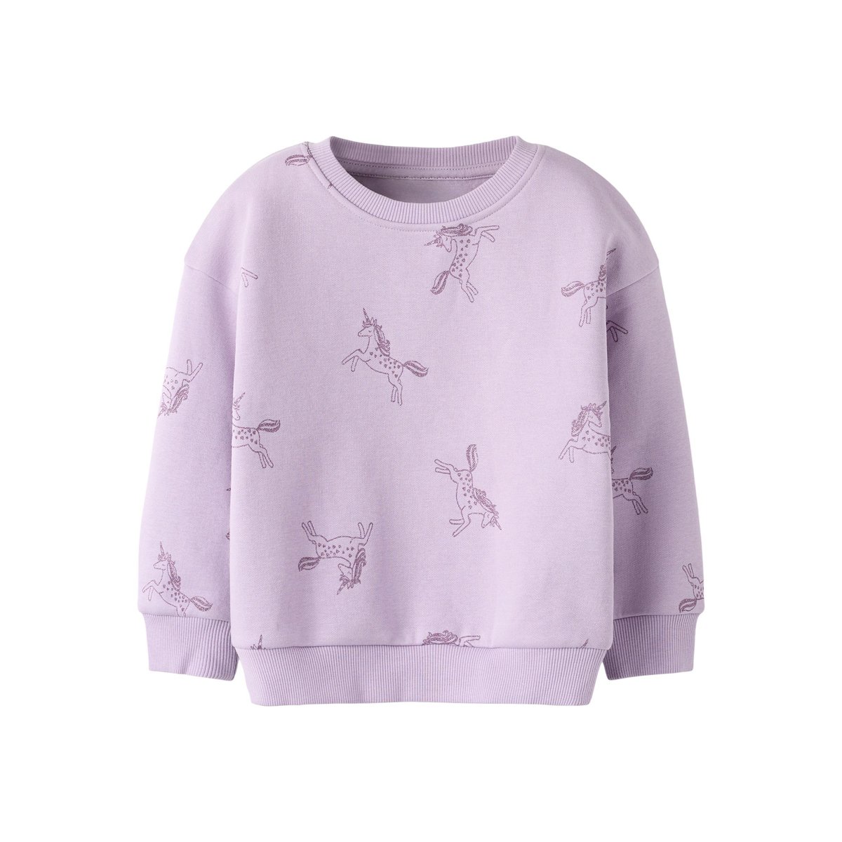Sweat-Shirt violet - lavender lily, NAME IT