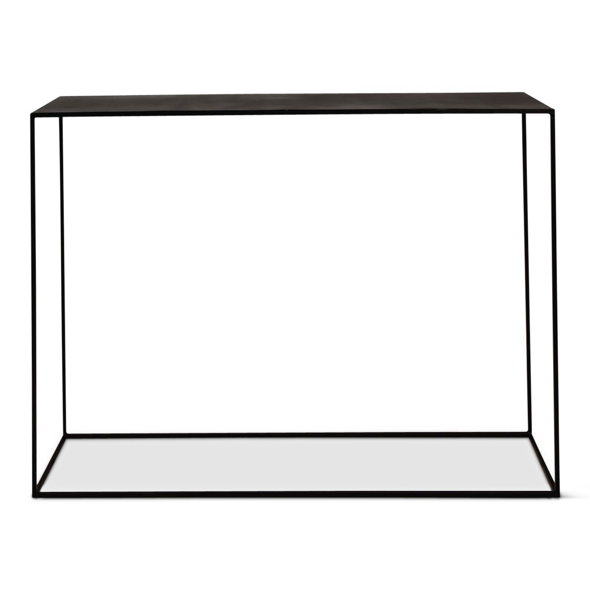 Console 110 cm noir carbone, ZAGO