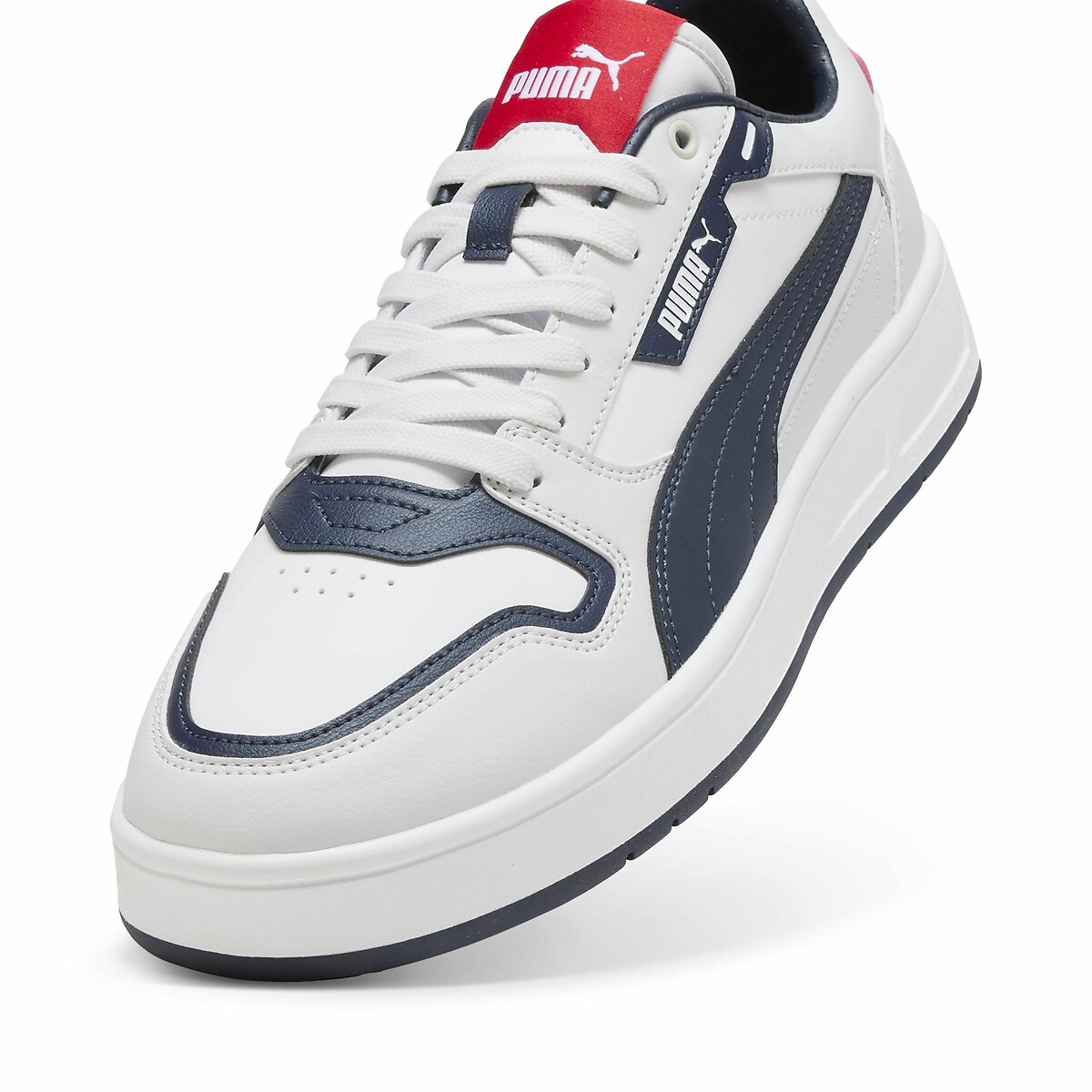 Court Classic Street Trainers white/navy blue, PUMA
