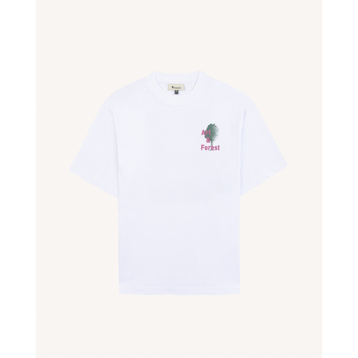 T-shirt YELLOWSTONE blanc, FAGUO