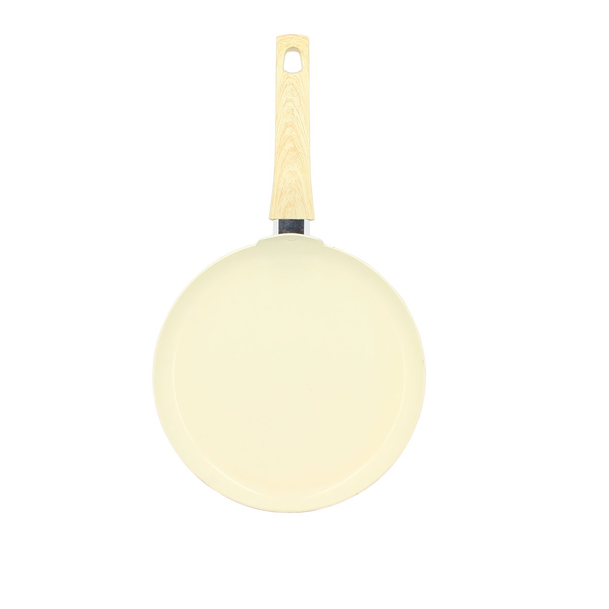 Crêpière en aluminium 26cm, COLORAMA crème, MENASTYL