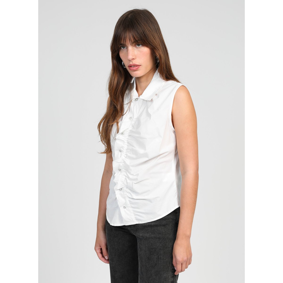 Chemise SELYANA blanc, AN'GE