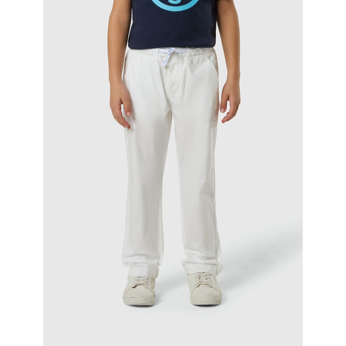 Chinos à taille élastique blanc, NORTH SAILS