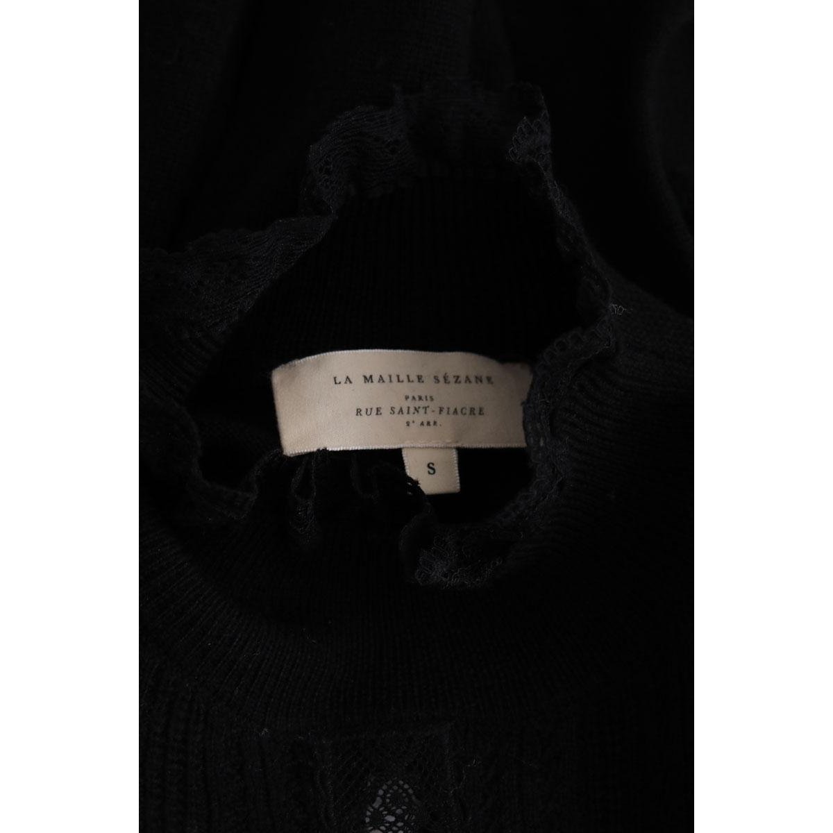 Pull - Très Bon État noir, SEZANE