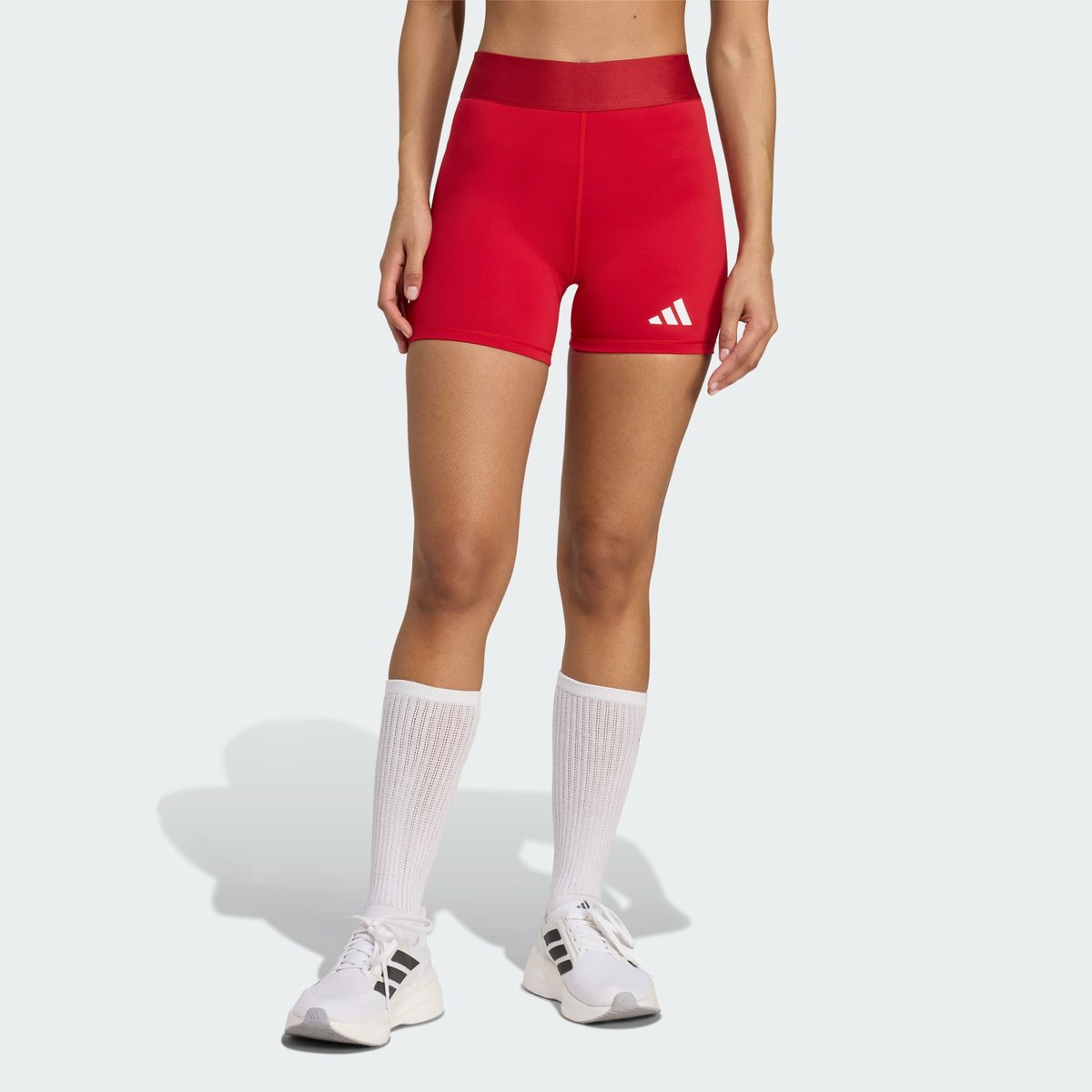 Short De Volley-Ball Techfit Short De Volley-Ball Techfit team power red 2, adidas Performance