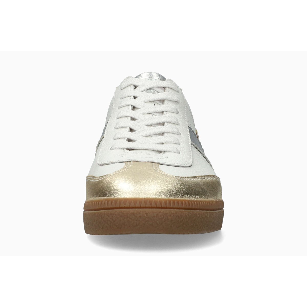 Baskets en cuir WITNEY jaune gold 514, MEPHISTO