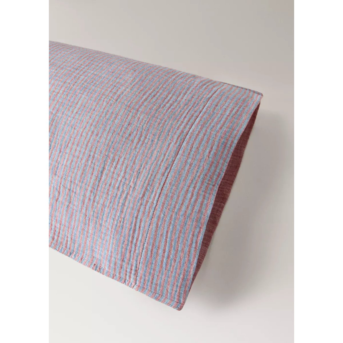 Taie d’oreiller 100 % coton 45x110 cm rose géranium, MANGO HOME