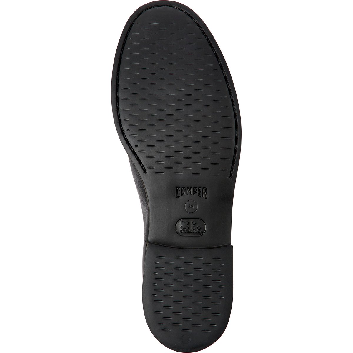 Derbies À Lacets Cuir Iman noir, CAMPER