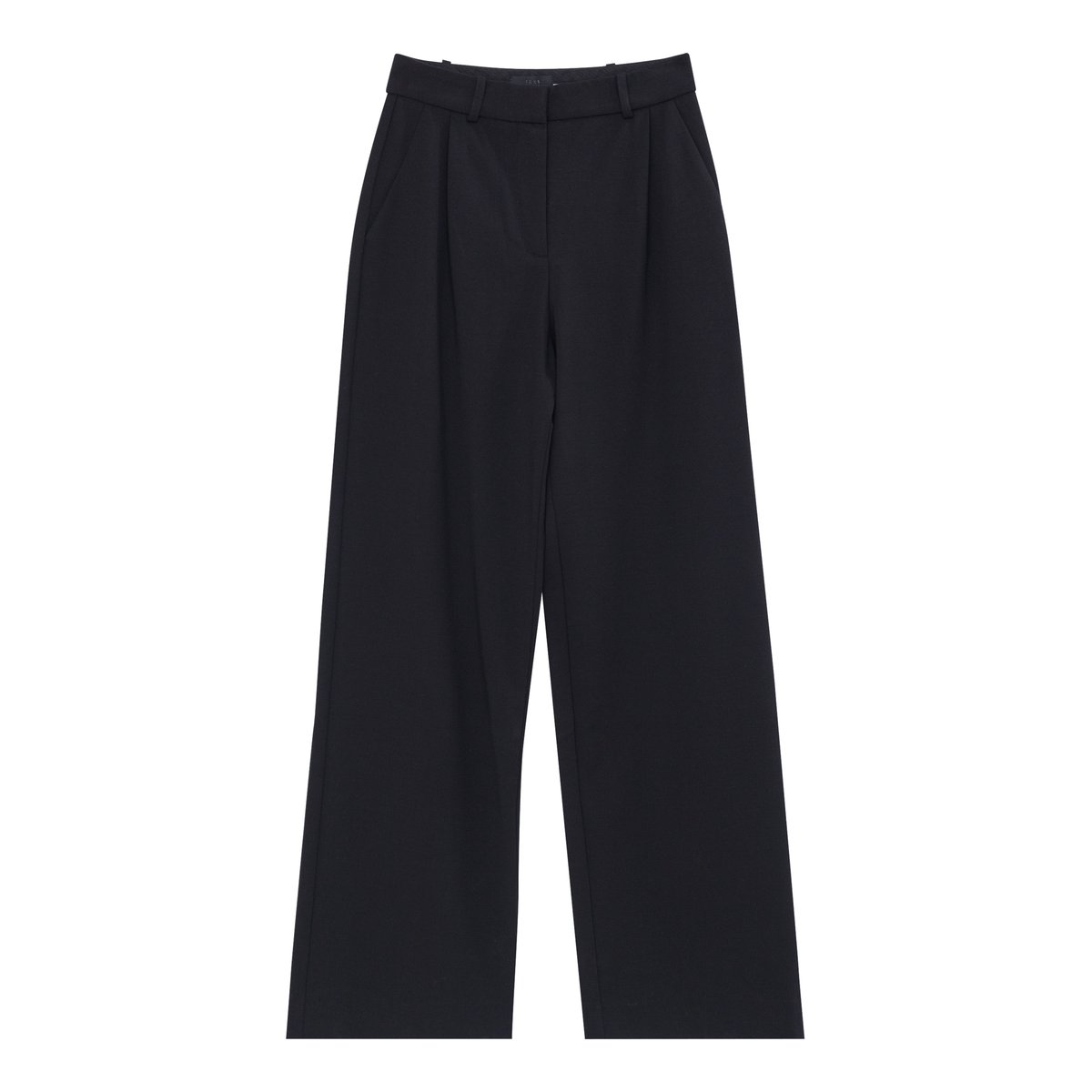 Pantalon de costume large maille Milano BUSINESS COLLECTION noir, IKKS