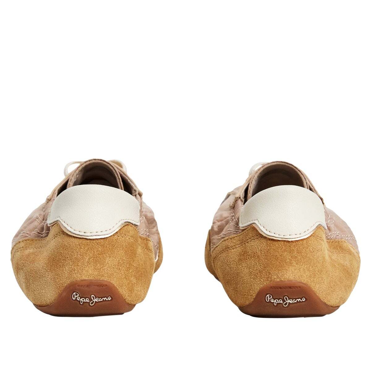Noa - Baskets Avec Détails En Daim beige sable, PEPE JEANS