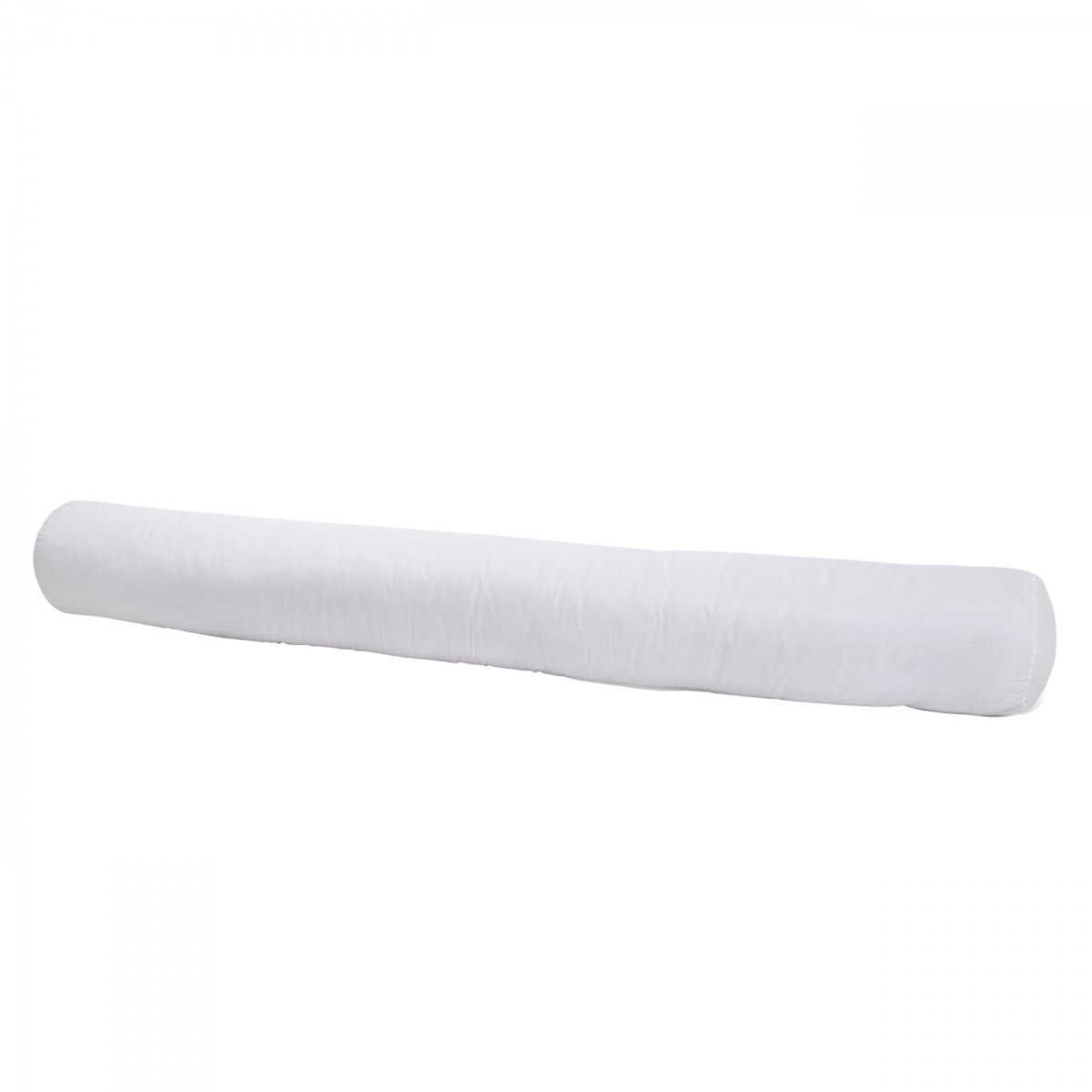 Traversin ferme enveloppe coton blanc, BLEU CALIN