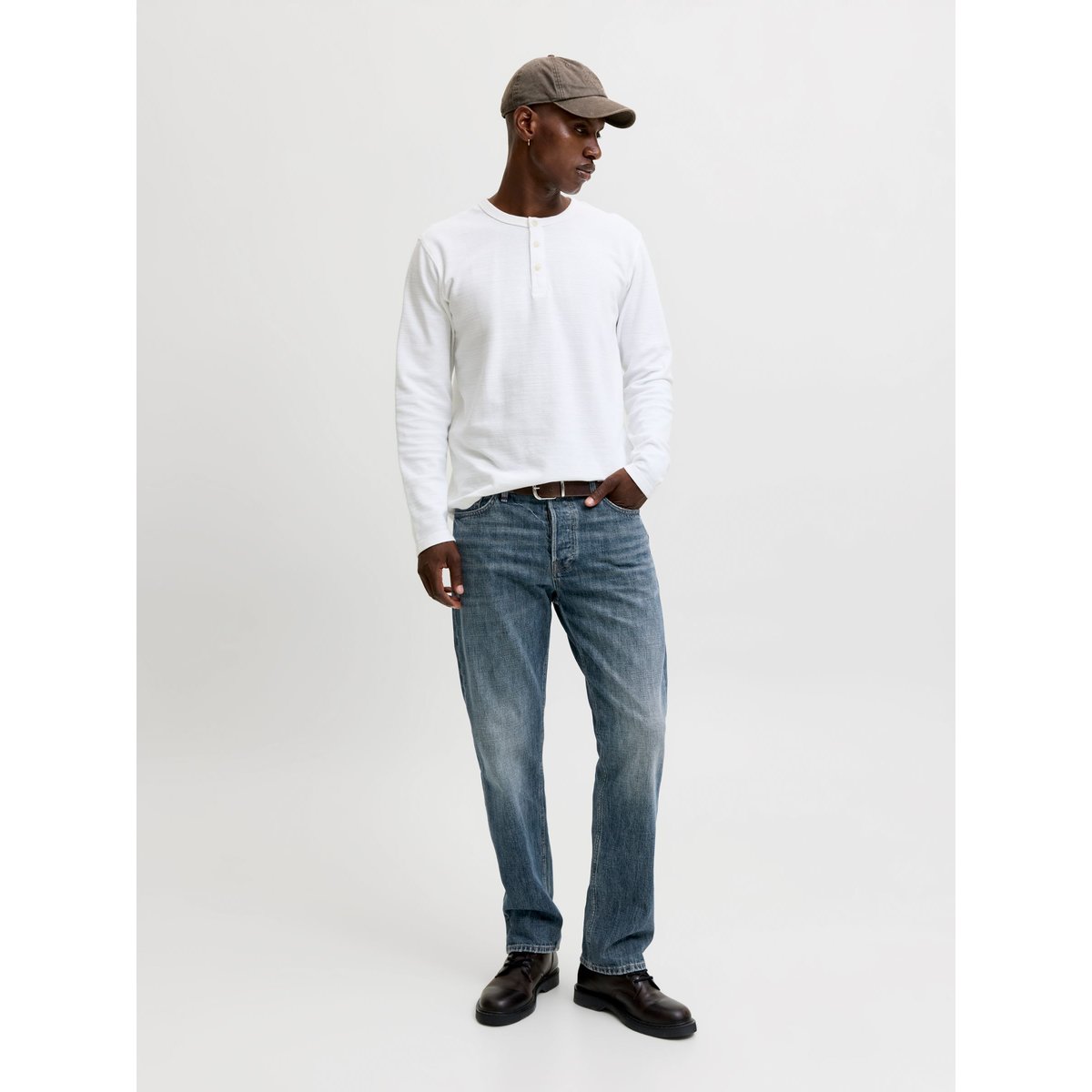 Jean Coupe Décontractée dark blue denim 1, JACK & JONES