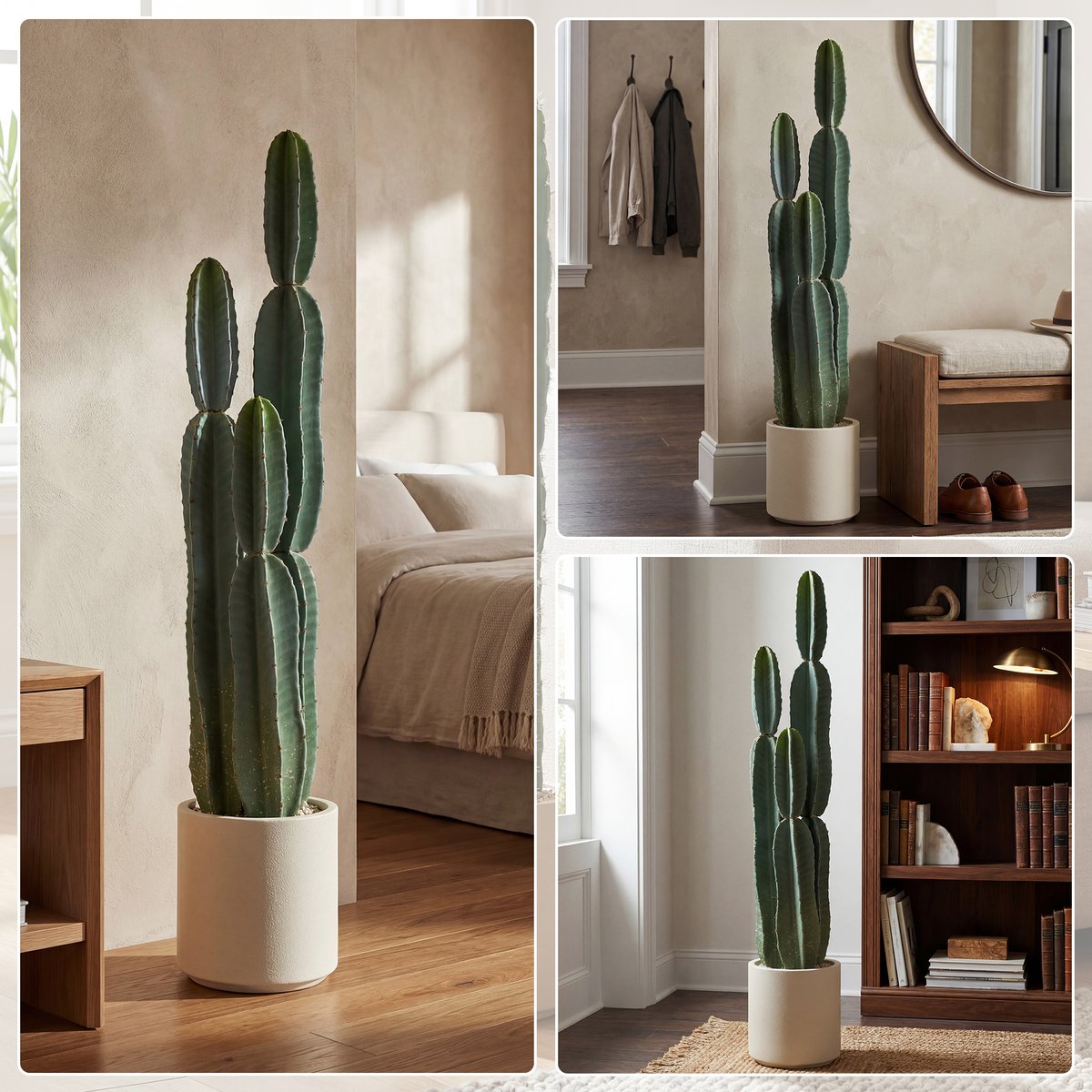 Plantes artificielles EVA Vert vert, HOMCOM