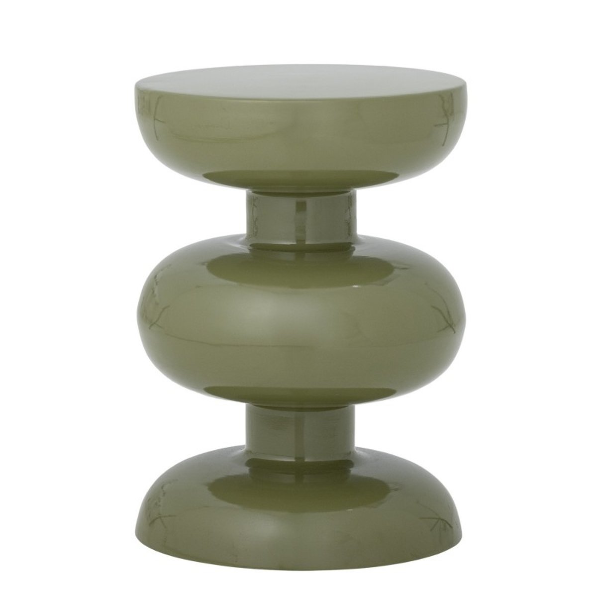 Table basse d'appoint design métal Alba vert, BLOOMINGVILLE