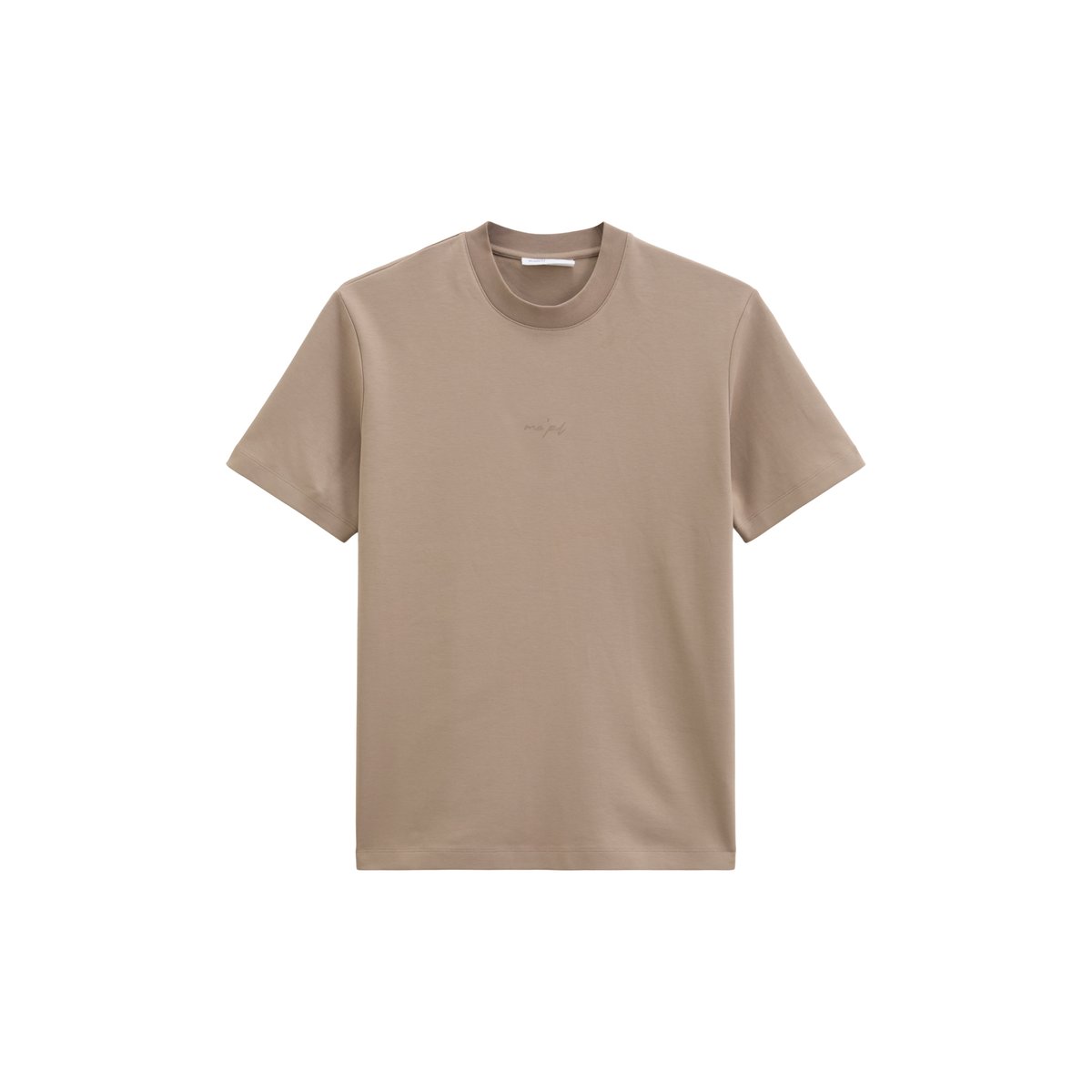 T-shirt relaxed en jersey de coton bio épais marron, MARC O’POLO DENIM