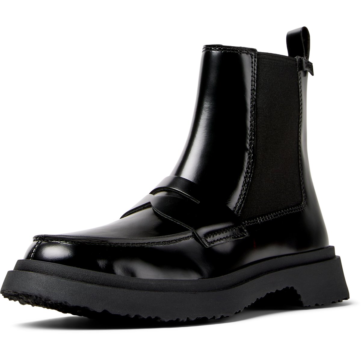 Bottines Walden cuir noir, CAMPER