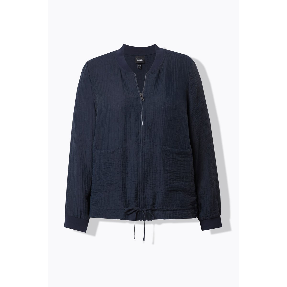 Blouson en Lyocell mélangé. Encolure style marine, ULLA POPKEN
