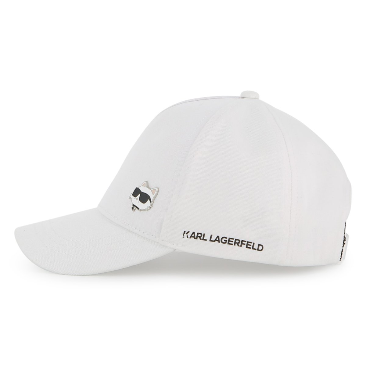 Casquette à fermeture réglable blanc, KARL LAGERFELD KIDS