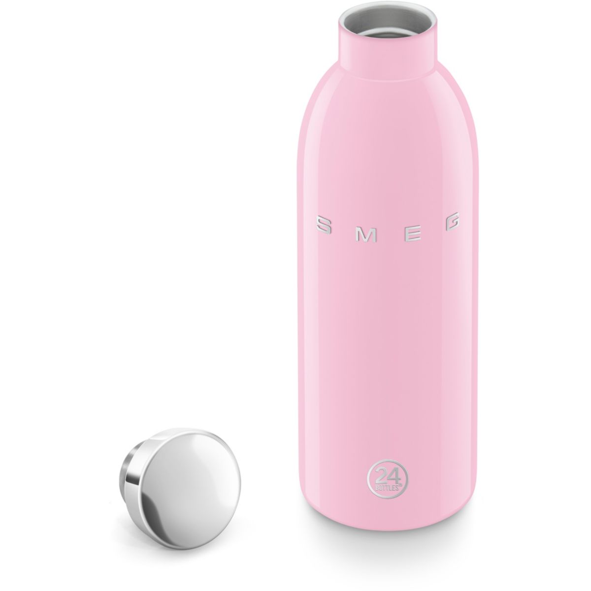 Bouteille isotherme 50 cl WBF01 rose brillant, SMEG
