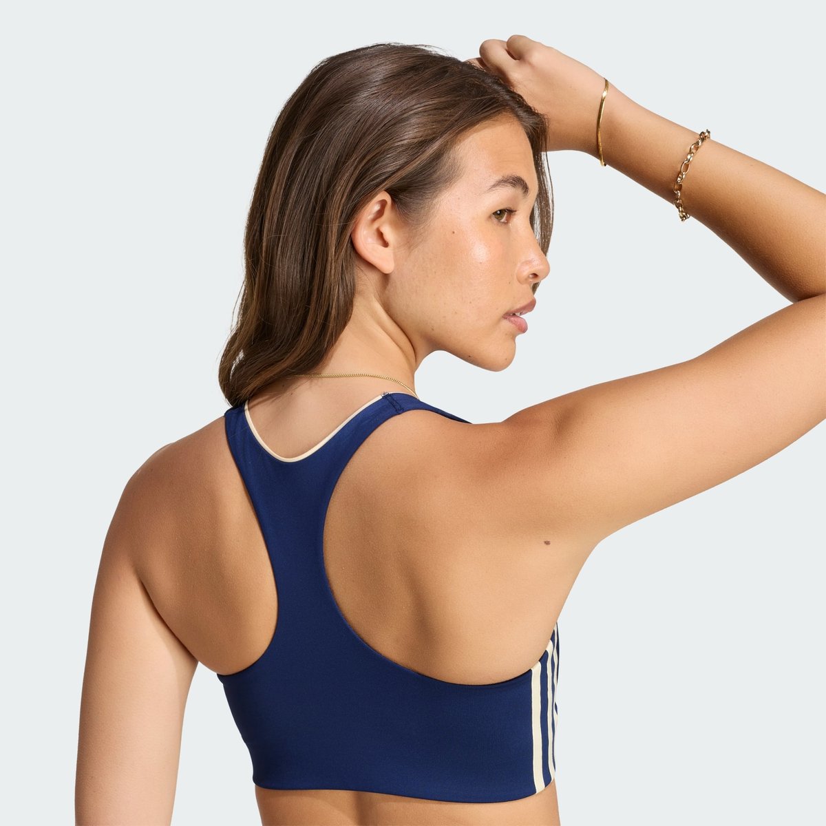 Brassière De Sport Adidas Originals Maintien Moyen night indigo, adidas Performance