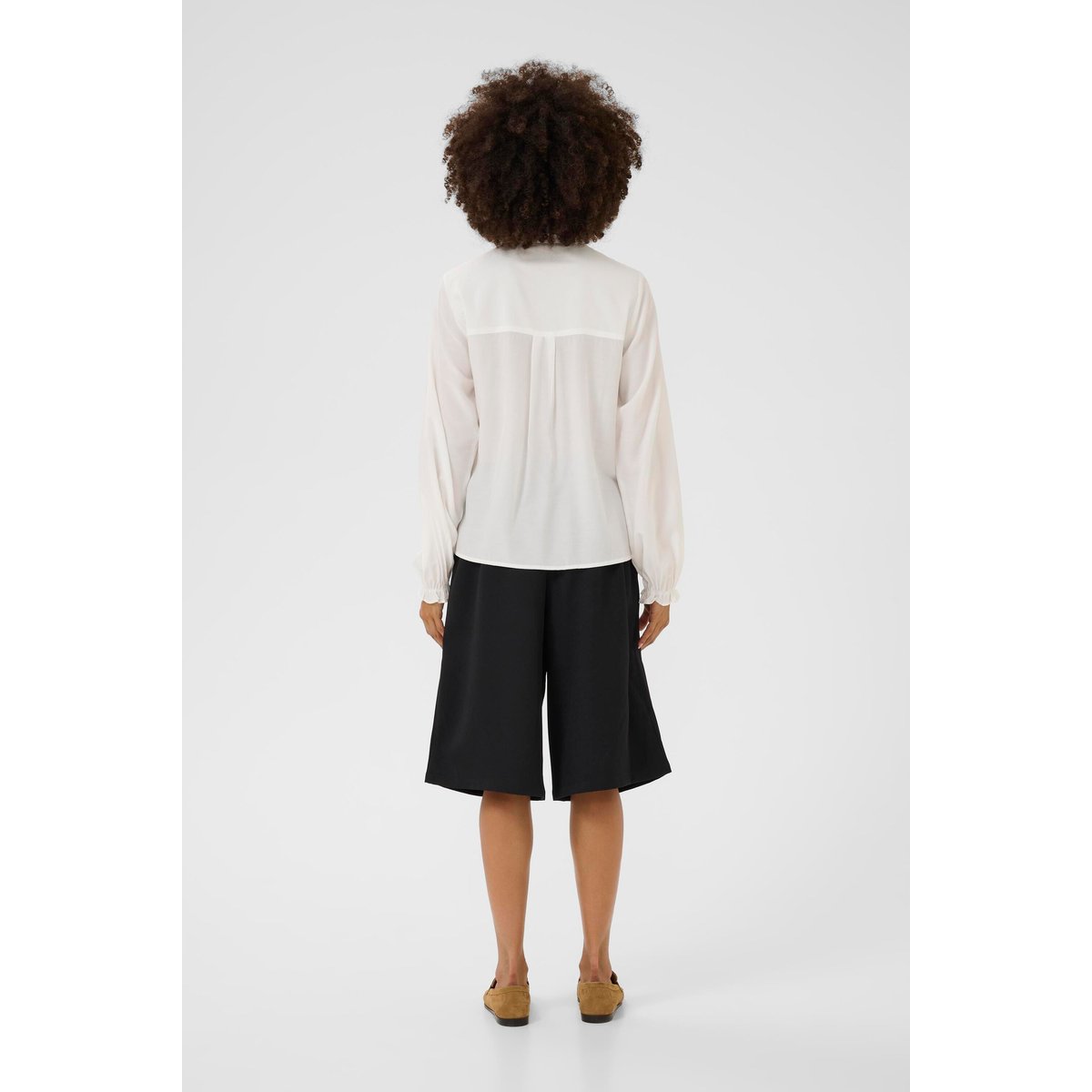 Chemise à manches longues blanc spring gardenia, CULTURE