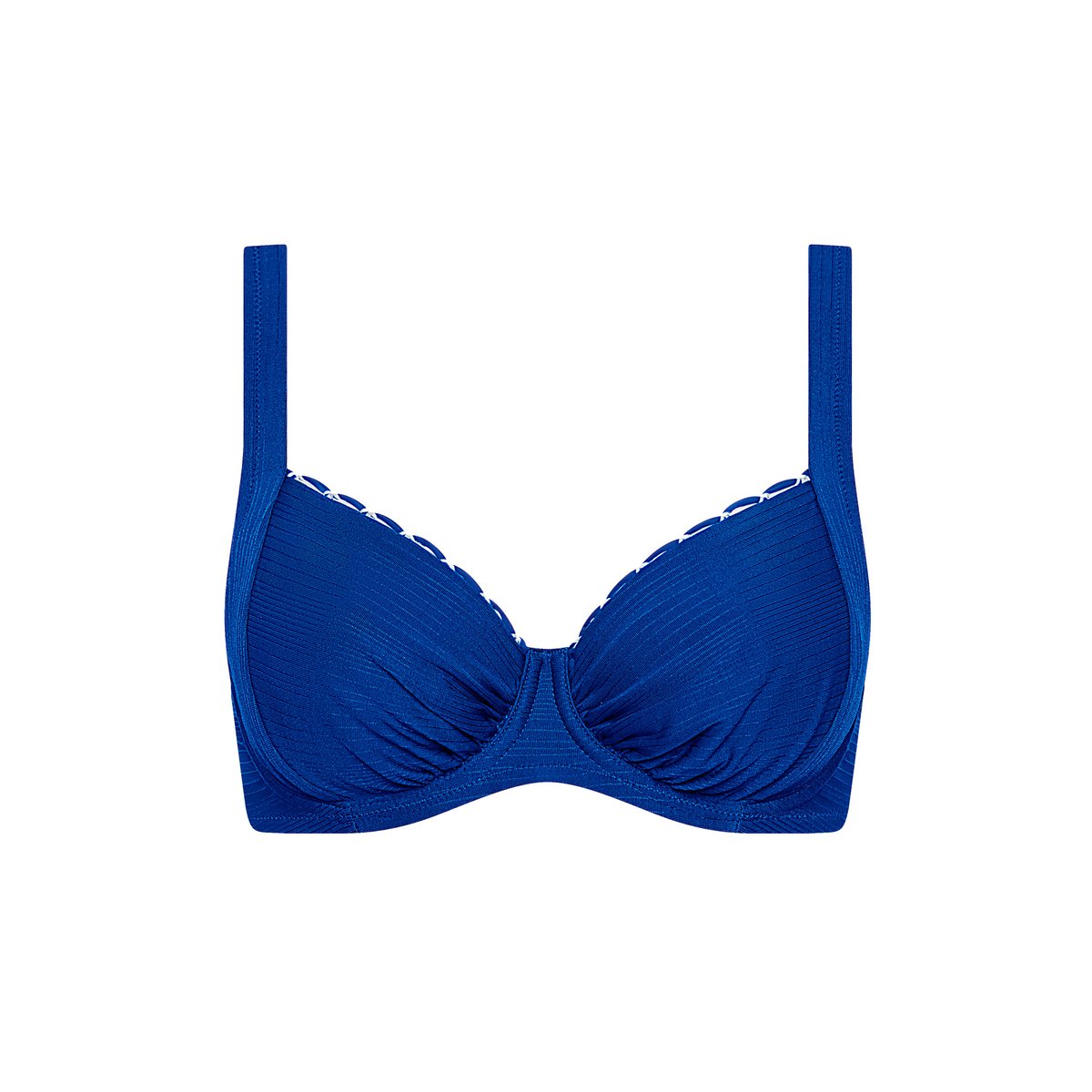 Haut maillot de bain armaturé PANAMA B à E bleu, LISCA