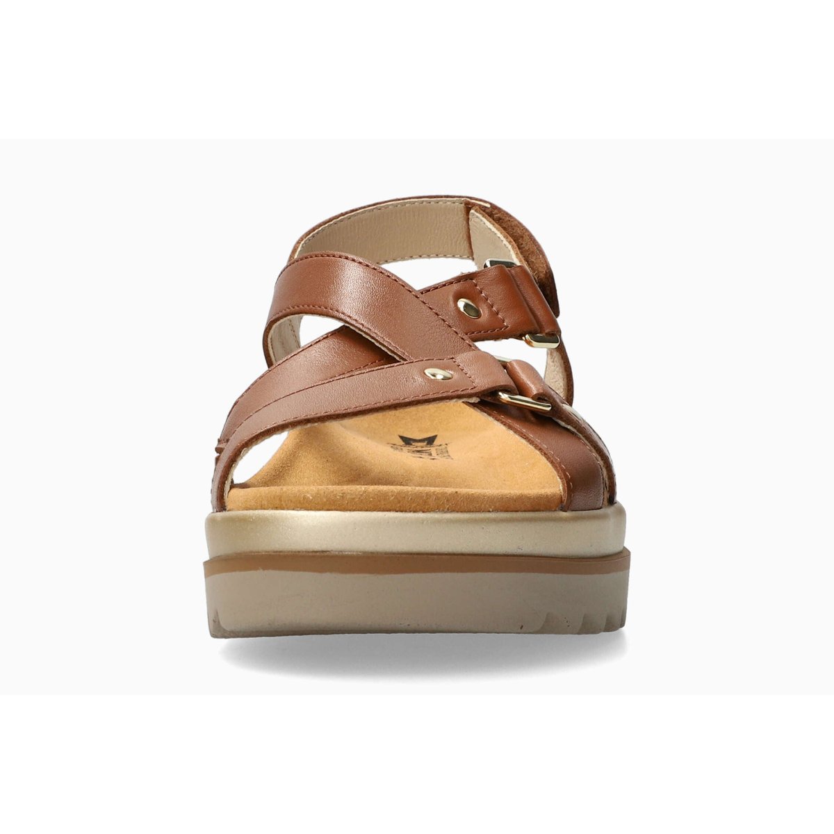 Sandales en cuir DALMA rouge chili 5149, MEPHISTO
