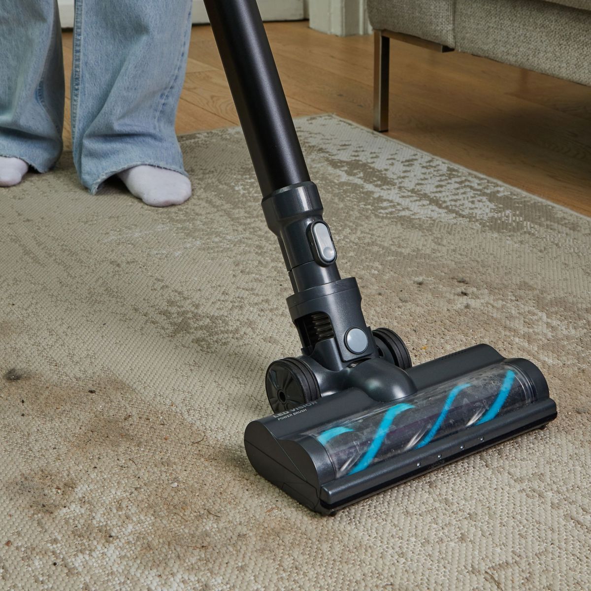 Aspirateur balai EAMU 288 Easy Tech pro gris, ESSENTIEL B
