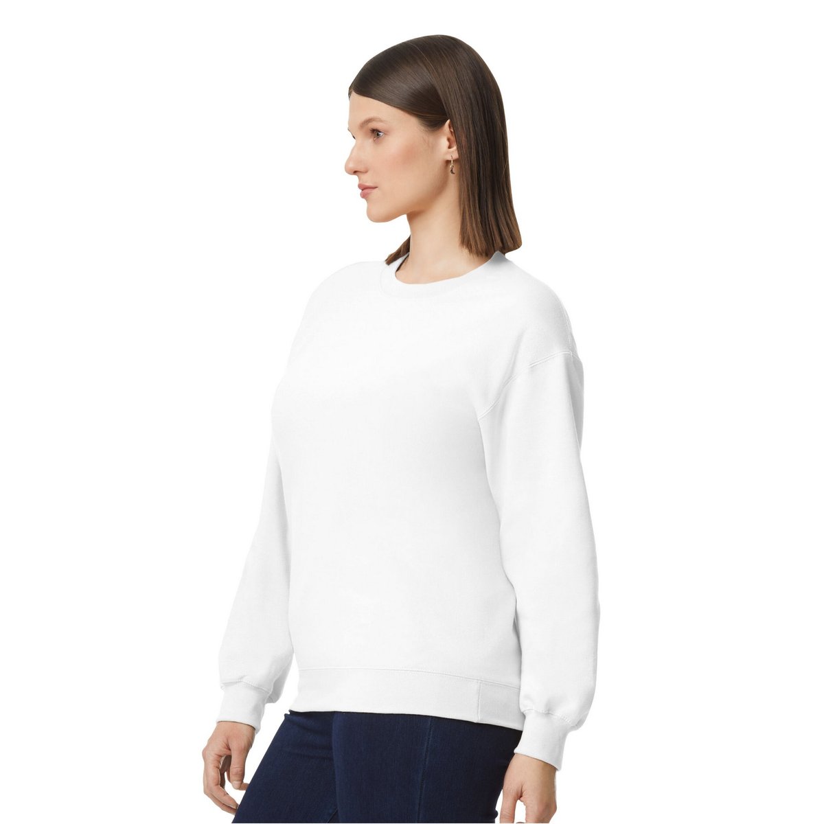 Haut polaire SOFTSTYLE blanc, GILDAN