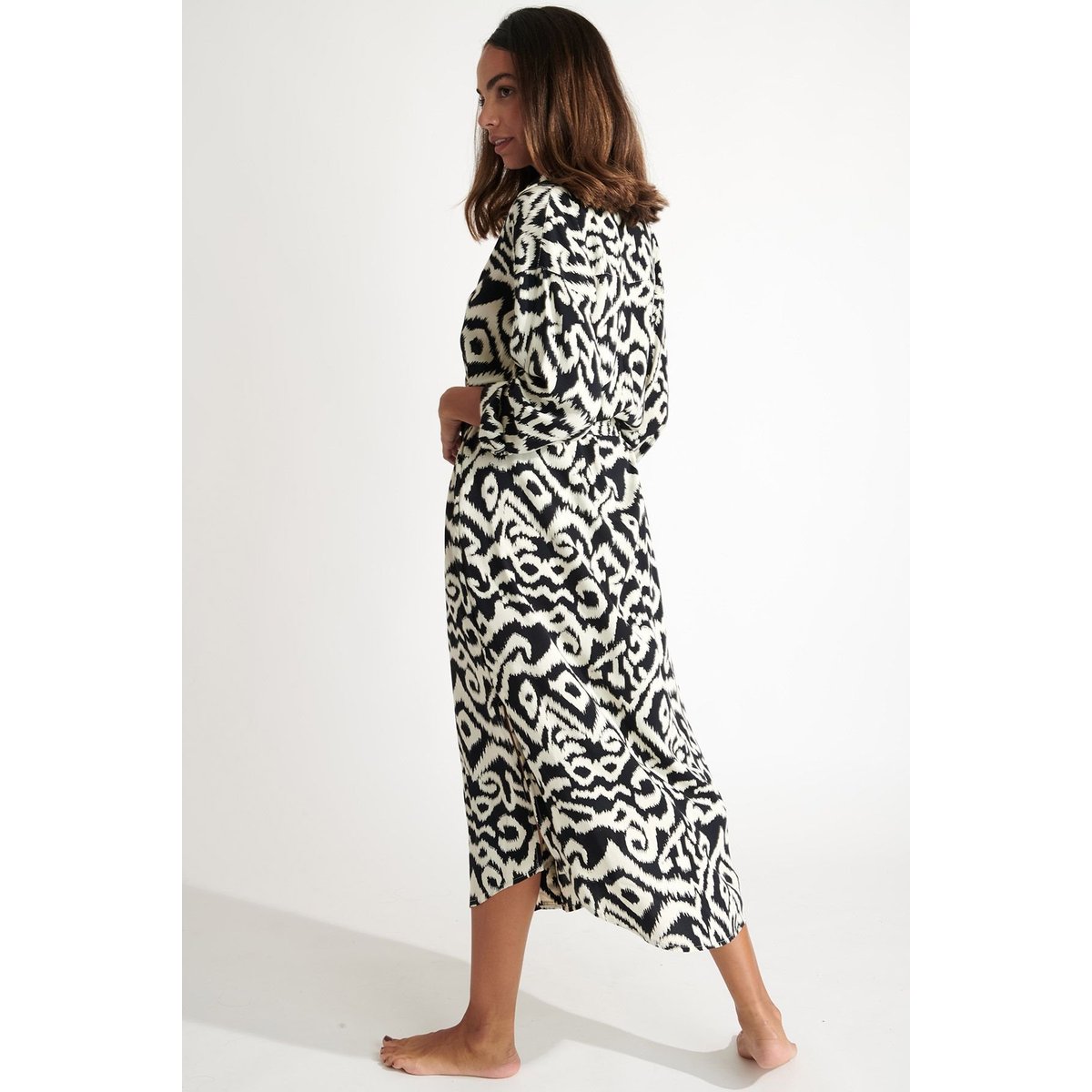 Robe Saline - GAROUPE noir, LIVIA
