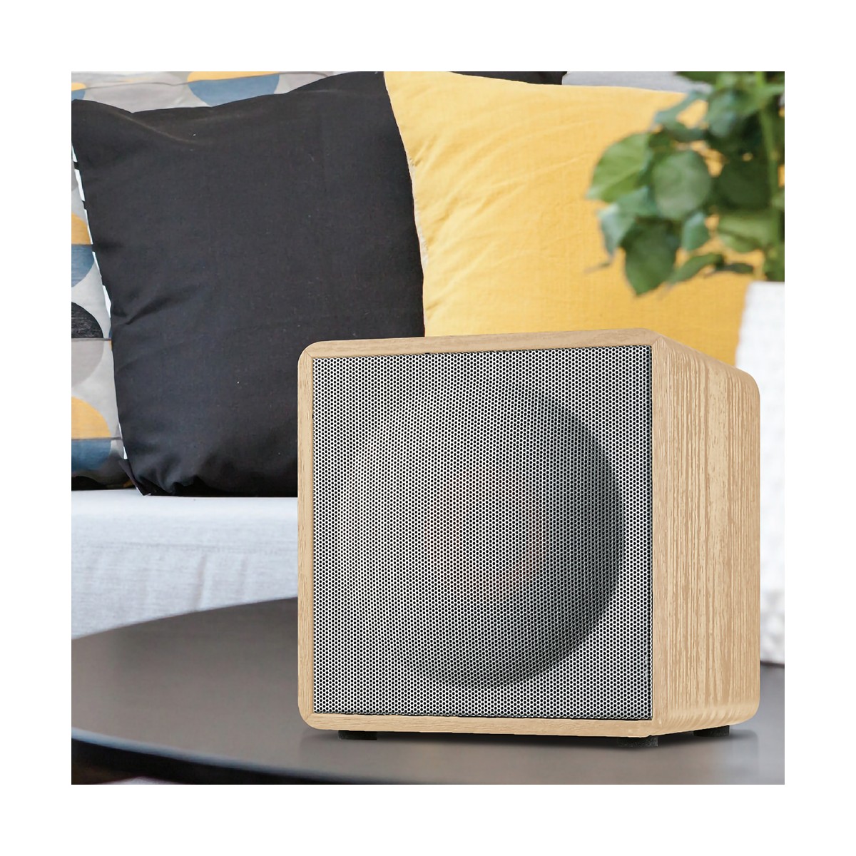 Enceinte compatible Bluetooth® crème, LIVOO