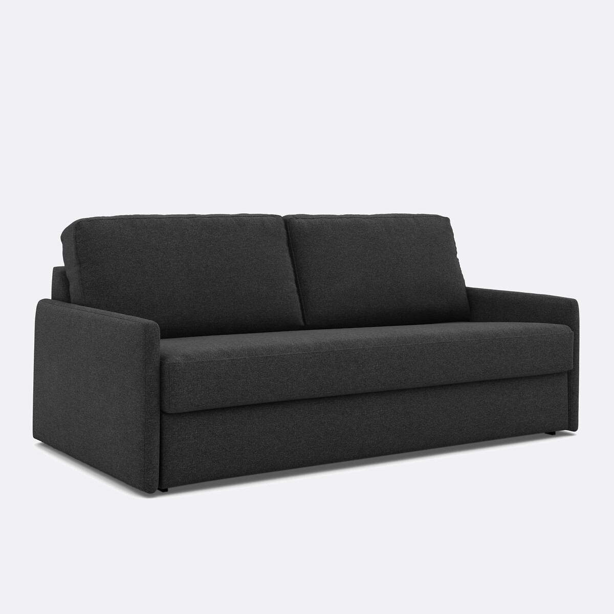 Sofá cama de poliéster, espuma, Marta gris, LA REDOUTE INTERIEURS