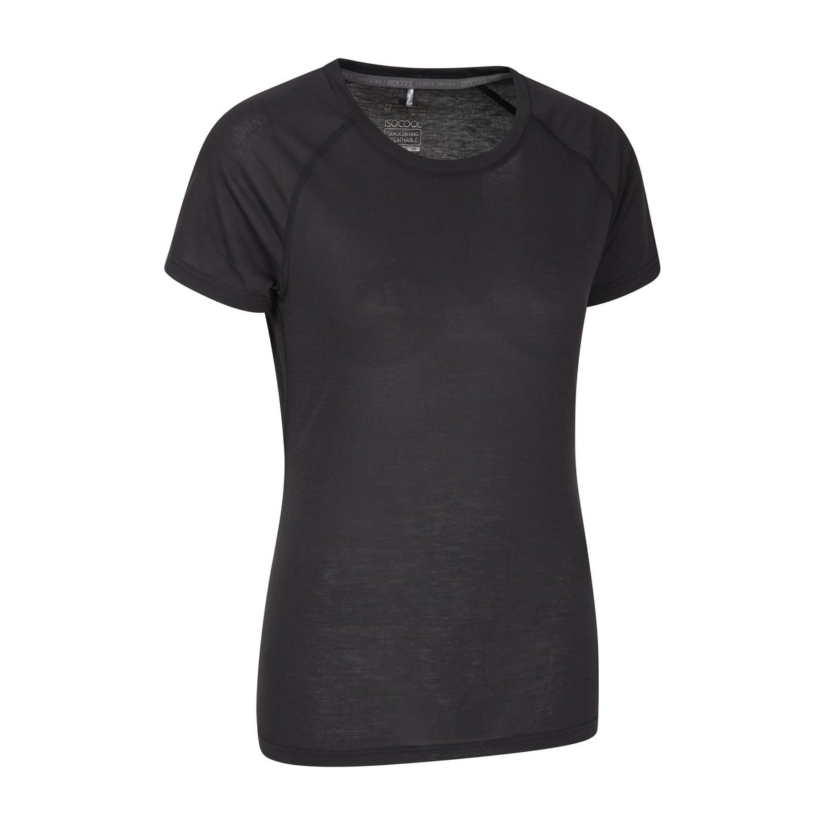 T-shirt noir, MOUNTAIN WAREHOUSE